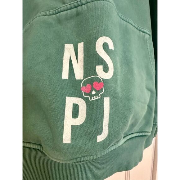 Nauset Surf Unisex Green Graphic Pullover Hoodie Standard Size M Casual - Picture 4 of 5